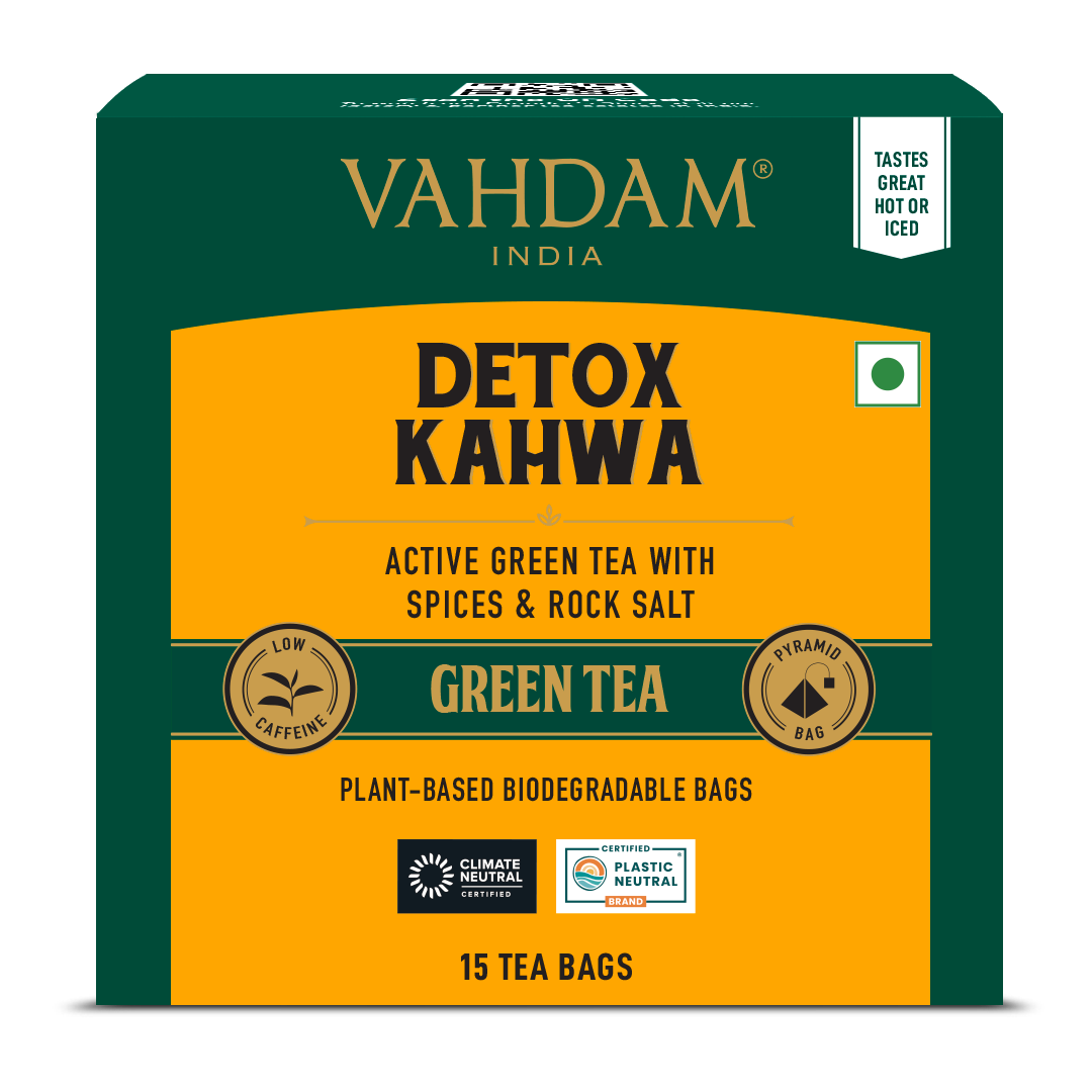 Detox Kahwa Green Tea, 15 Count