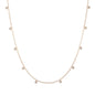 Diamond Distance Pendant Necklace