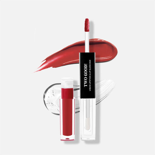 Two Good! 2 in 1 Liquid Lipstick & Lip Gloss Duo