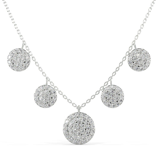 Drippin' In Diamonds Pendant Necklace
