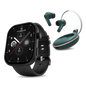 Hammer Tussle Bluetooth Smartwatch & Airflow Plus Earbuds (Combo)
