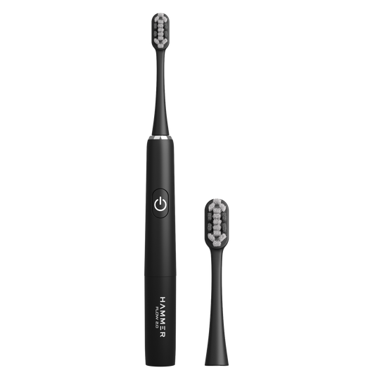 Hammer Flow 2.0 Electric Toothbrush with 2 Replaceable Brush Heads