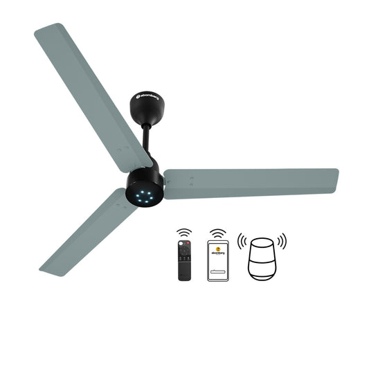 Atomberg Renesa Smart 1200 mm BLDC Ceiling Fan with IoT, Remote Control & LED Indicators | Misty Teal