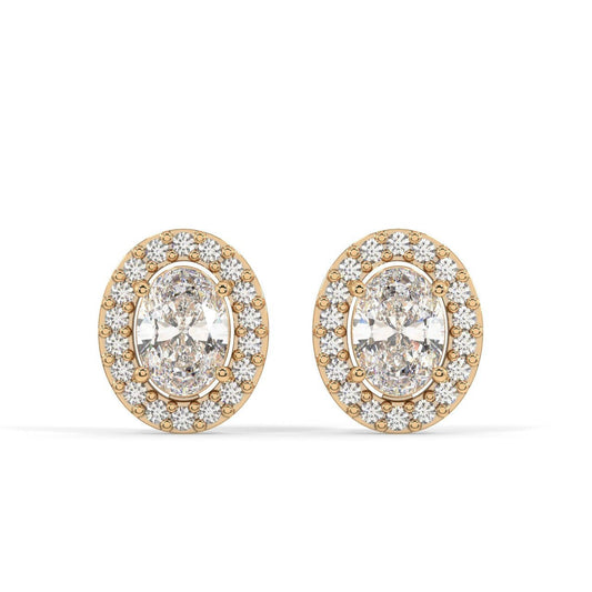 Florence Halo Stud Earrings
