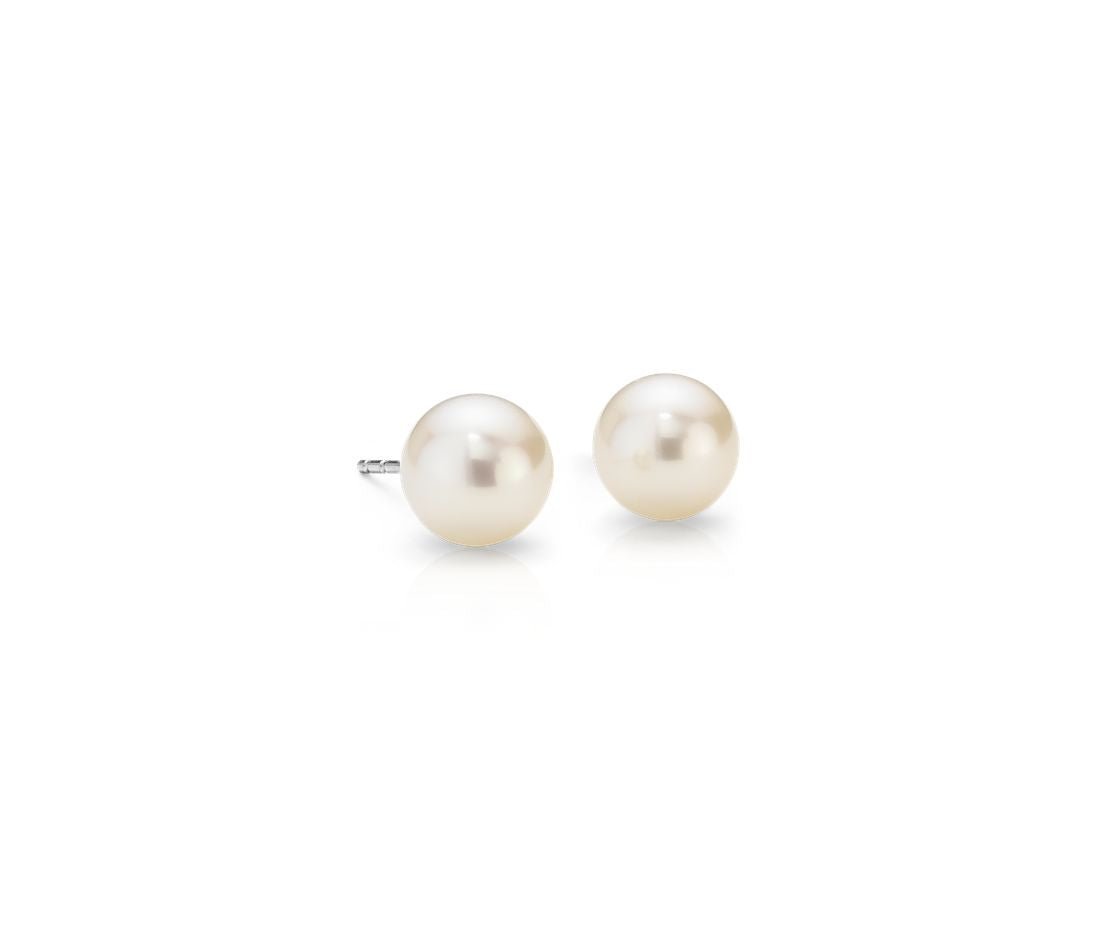 Freshwater Cultured Pearl Stud Earrings