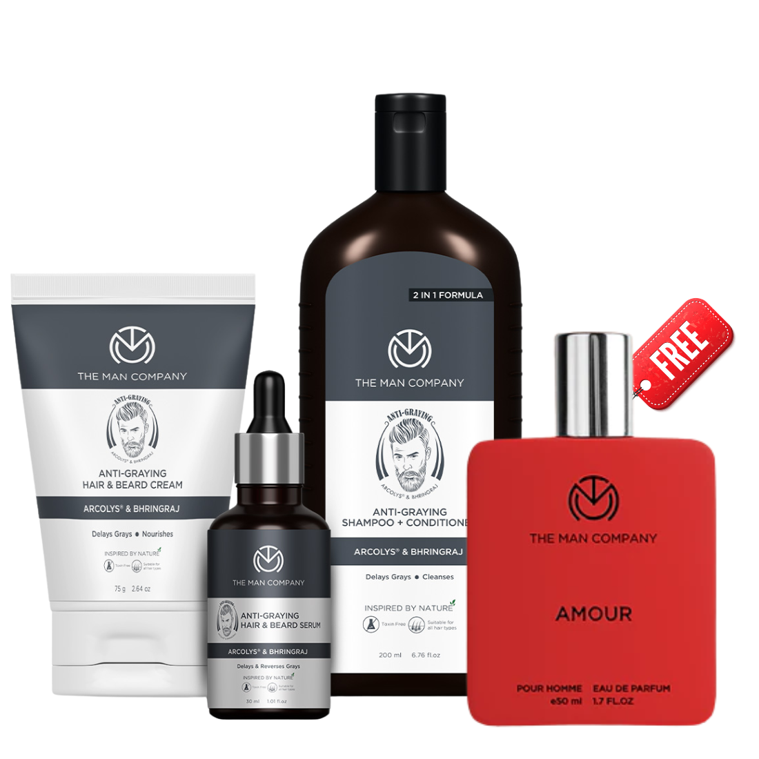 Grey Hair Remedy Kit