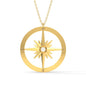 Guiding Compass Pendant Necklace