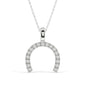 Horseshoe Pendant Necklace