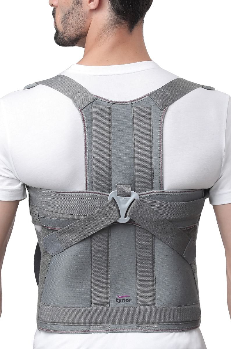 Tynor Taylor's Brace Long, Grey, Universal Size, 1 Unit