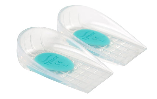 Tynor Heel Cushion Silicone, White, Medium, Pack of 2