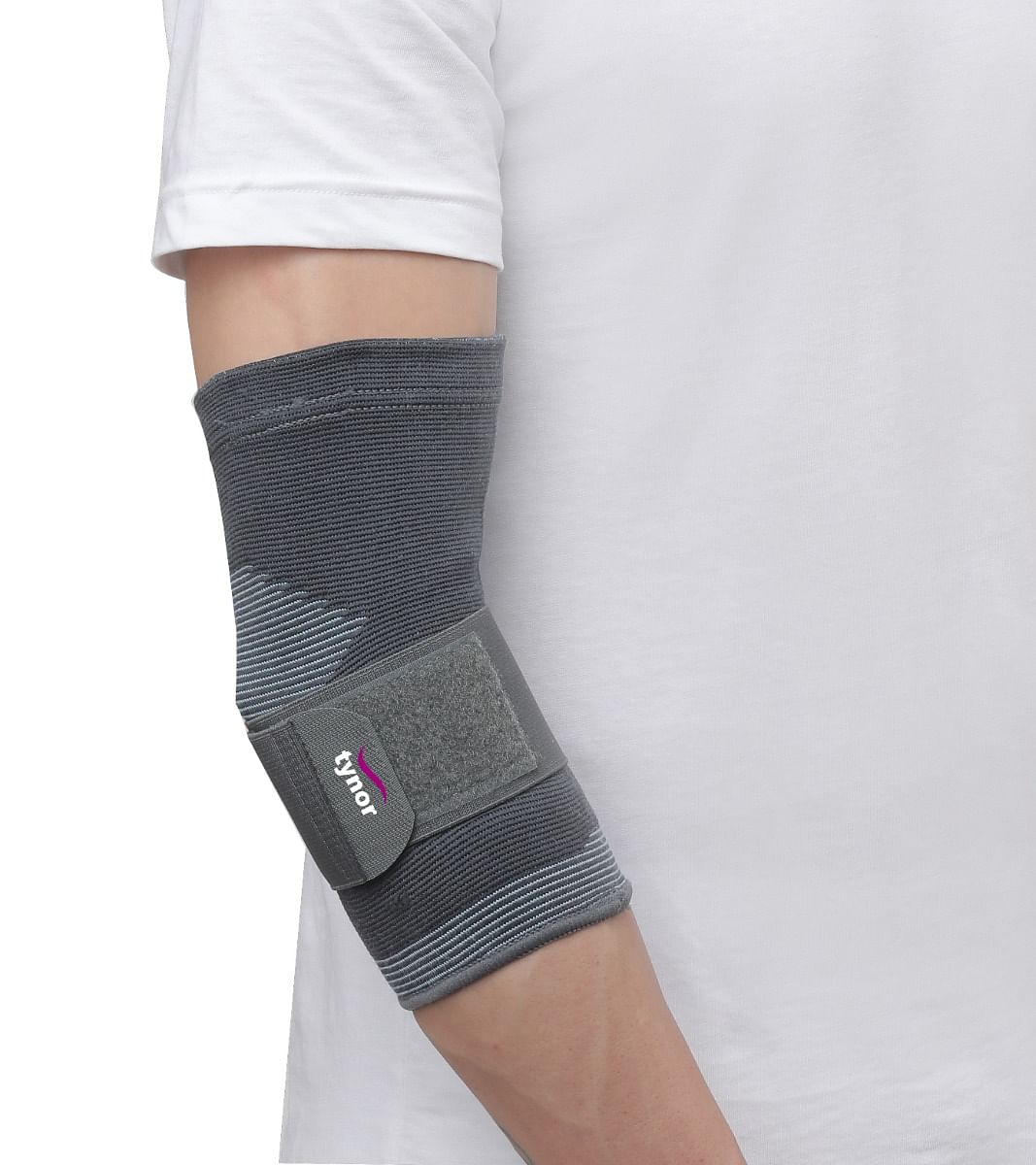 Tynor Elbow Support, Grey, XL, 1 Unit
