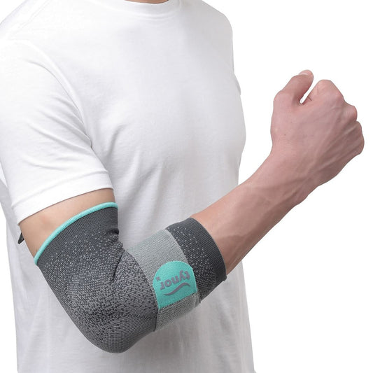 Tynor Elbow Support Urbane, Grey, Small, 1 Unit