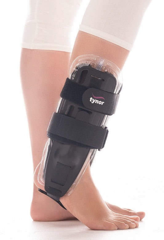 Tynor Air Ankle Splint, Black, Universal Size, 1 Unit