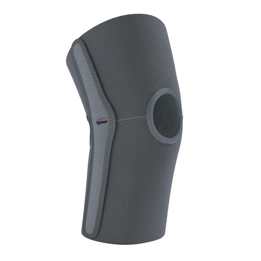 Tynor Elastic Knee Support, Grey, Medium, 1 Unit