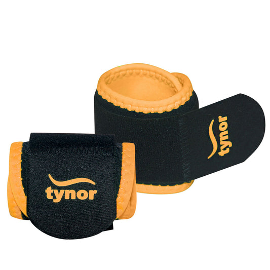 Tynor Wrist Support (Neo), Black & Orange, Universal, Pack of 2