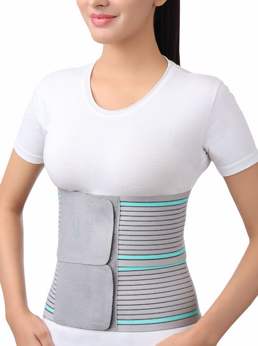 Tynor Abdominal Belt, Grey, Small, 1 Unit