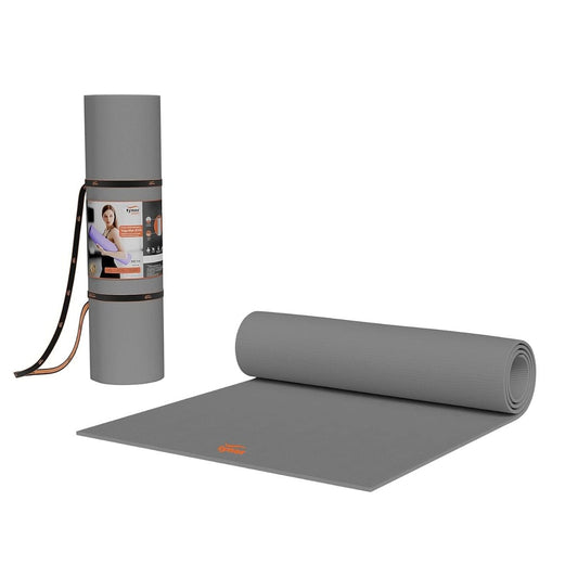 Tynor Yoga Mat Eva, Grey, 6MM, 1 Unit