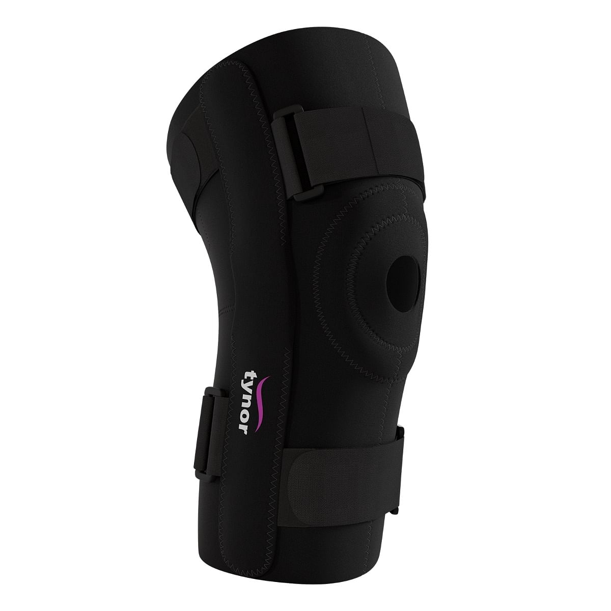 Tynor Knee Wrap Hinged (Neo), Black, Small, 1 Unit