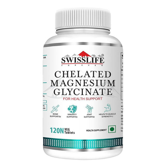 SWISSLIFE FOREVER Chelated Magnesium Glycinate Tablets | chelate