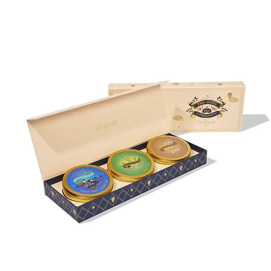 The India Tea Trilogy Gift Set, 3 Teas