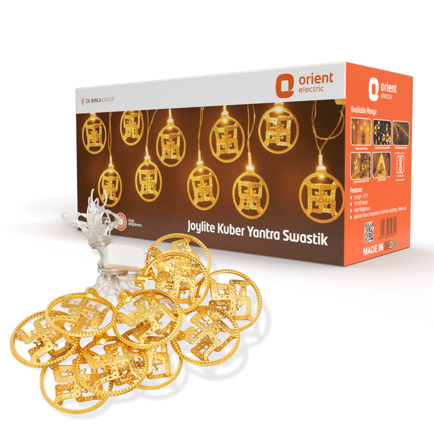 Joylite Kuber Yantra Swastik Curtain Light