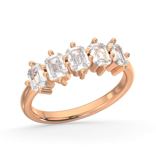 Luminous Five Stone Ring