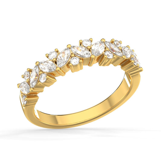 Marquise Criss Cross Band