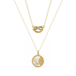 Moon Magic & Dainty Knot Necklace Set