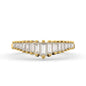 Needle Baguette Tiara Ring