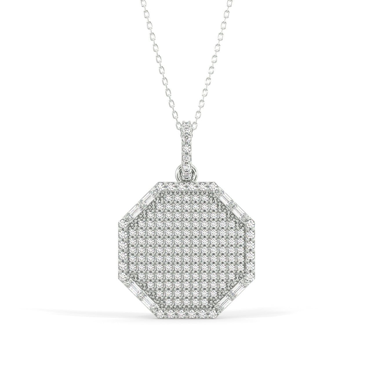 Octa Burst Pendant Necklace