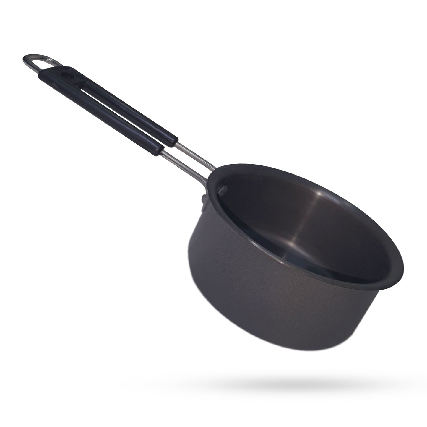 Ambika Hard Anodized Tea Pan- 17 cm with Lid