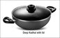 Dollar Non Stick Deep Kadhai with Lid - 26 CM