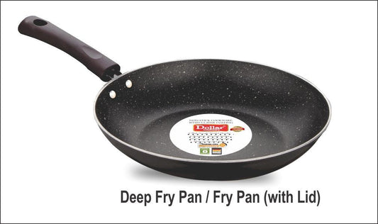 Dollar Non Stick Fry Pan With Steel Lid  24 Cm