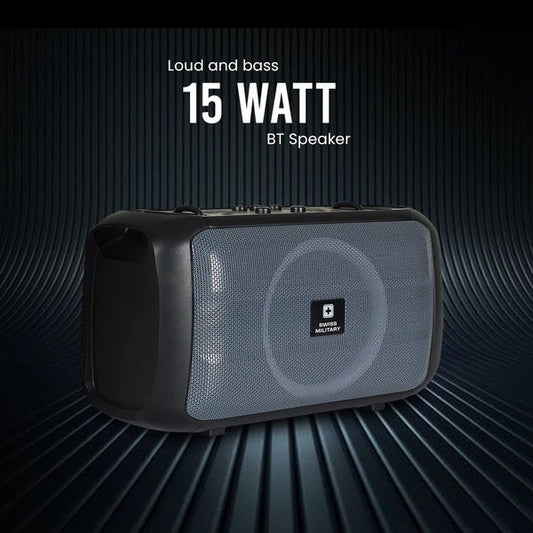 Swiss Military Audio Seismic Bluetooth Speaker