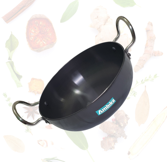 Ambika Hard Anodized Kadhai - Size 5 - 28 cm