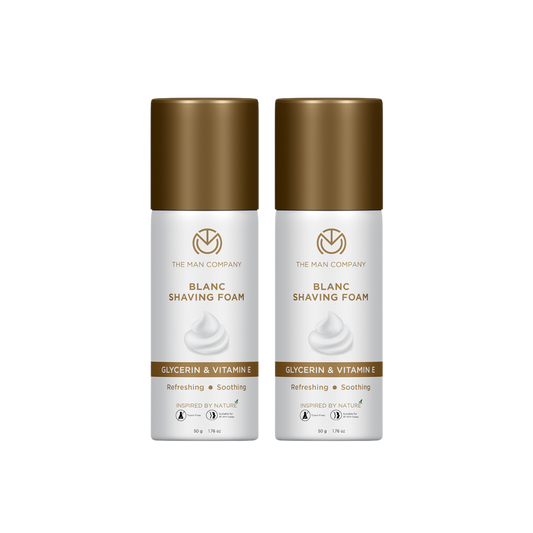 Blanc Shaving Foam | Pack of 2 (50g)