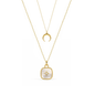 Polaris Necklace & Dainty Lunar Necklace Set