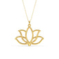 Precious Lotus Necklace