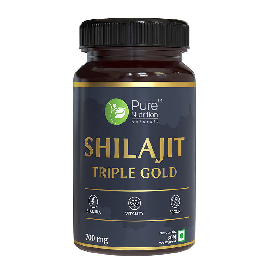 Pure Nutrition Shilajit Capsules (30 Veg Capsule)