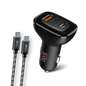 boAt Dual QC-PD Port Rapid Car Charger With Power Delivery Cable