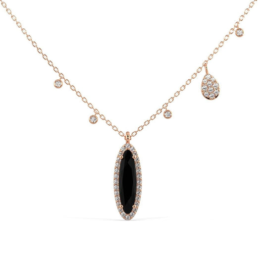 Queen Of Black Diamond Necklace