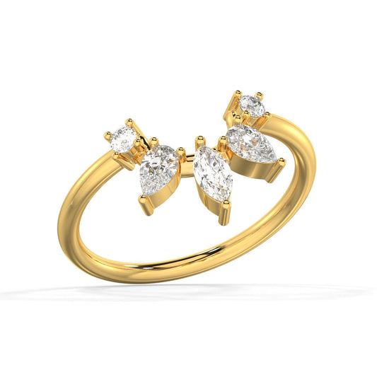 Radiance Crown Ring