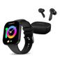 Hammer Robust Smartwatch & Solitude Bluetooth Earbuds (Combo)