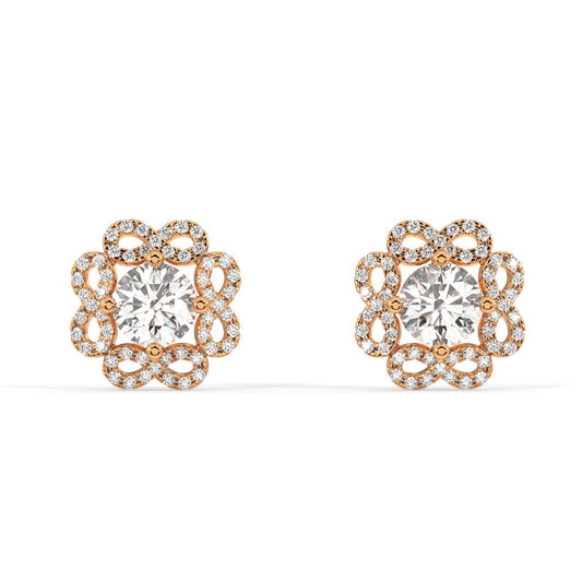 Romance Rose Earrings