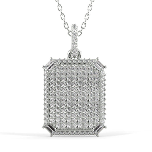 Shay Emerald Cut Pendant Necklace