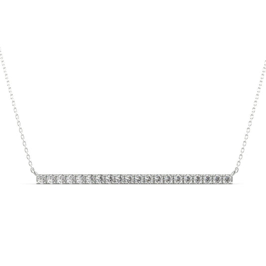 Simply Bar Pendant Necklace