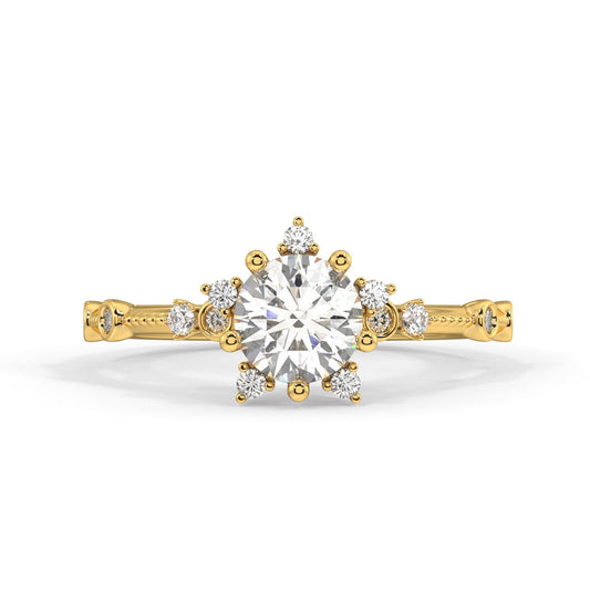 Snowflake Mist Ring