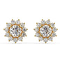 Starburst Diamond Jacket Earrings