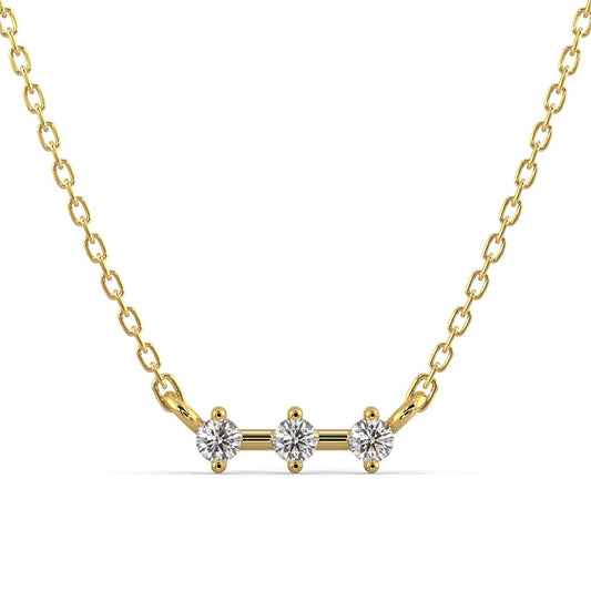 Strike Of Three Pendant Necklace