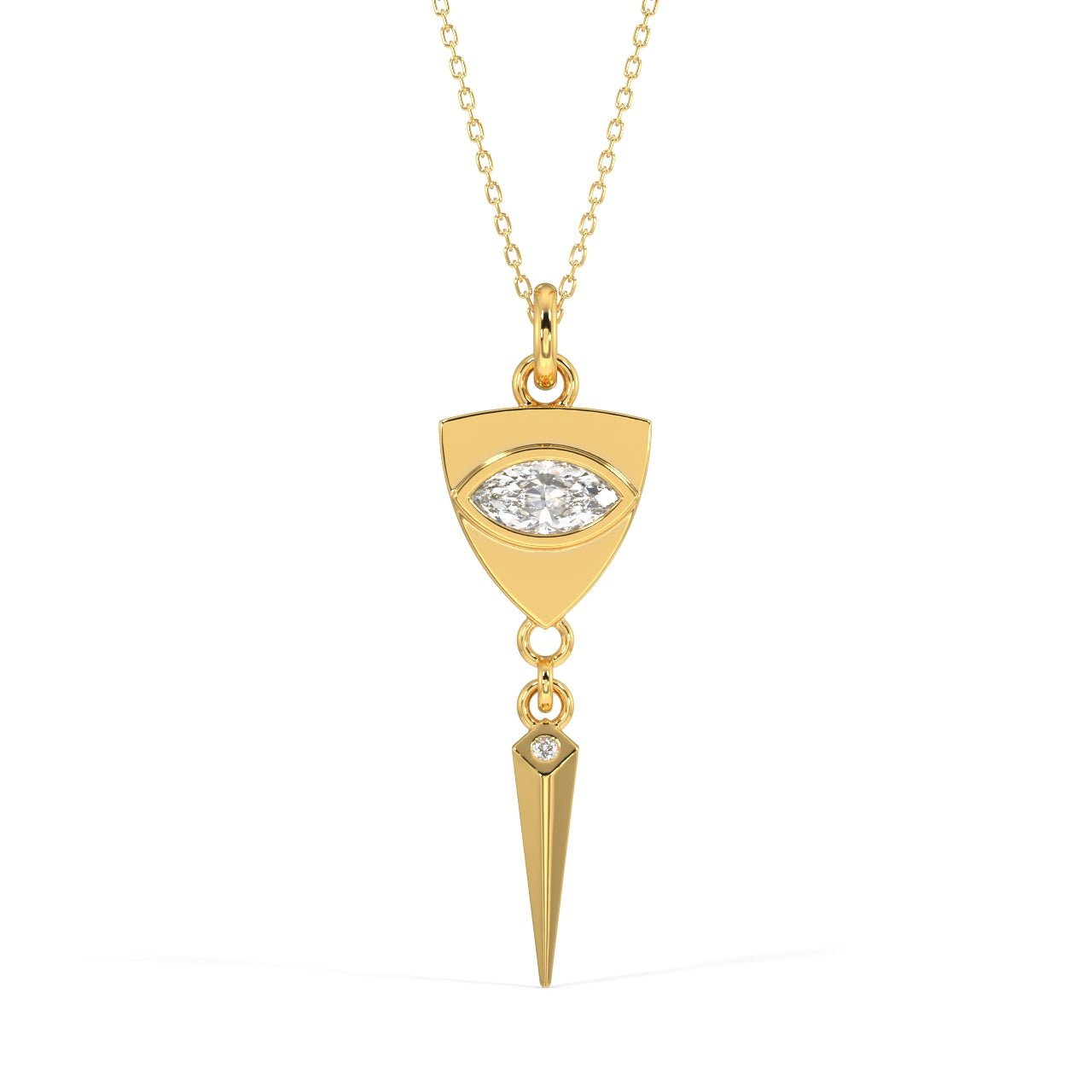Tiny Droplet Necklace